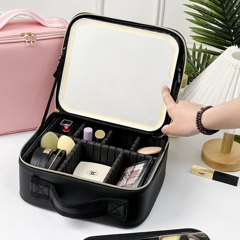 Necessaire Zoe Led - BRINDE PORTA PINCÉIS